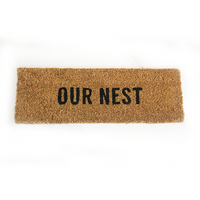 'Our Nest' Door Mat